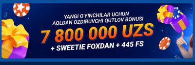 Birinchi depozit bonusi, takliflar va promo kodlar
